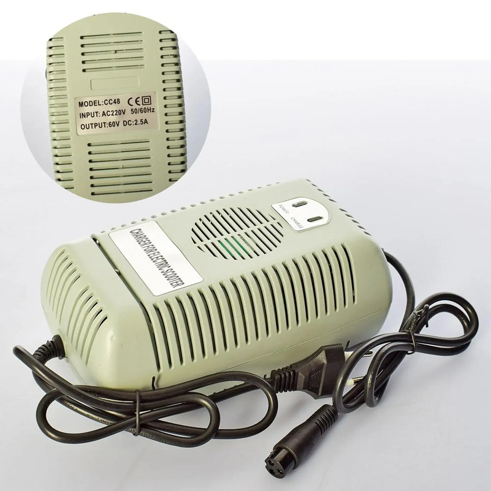 Зарядное устройство CHARGER-1500W для квадроцикла 1500W, 60V — купить с доставкой по Украине