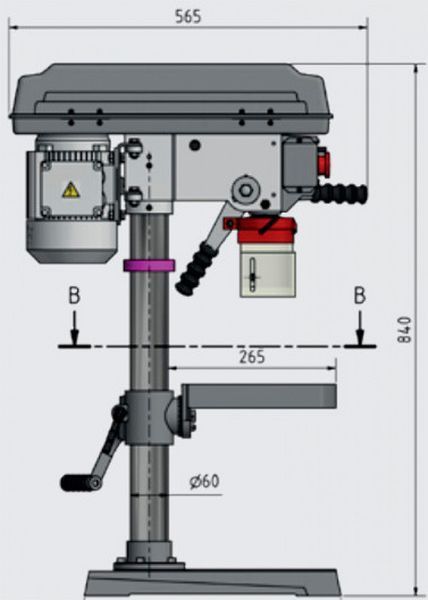 Верстат свердлильний Optimum OPTIdrill B 17PRO basic 3003161 фото