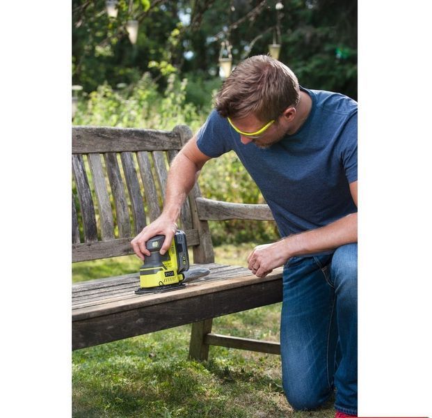 Машина виброшлифовальная аккумуляторная Ryobi R18SS4-0 5133002918 фото