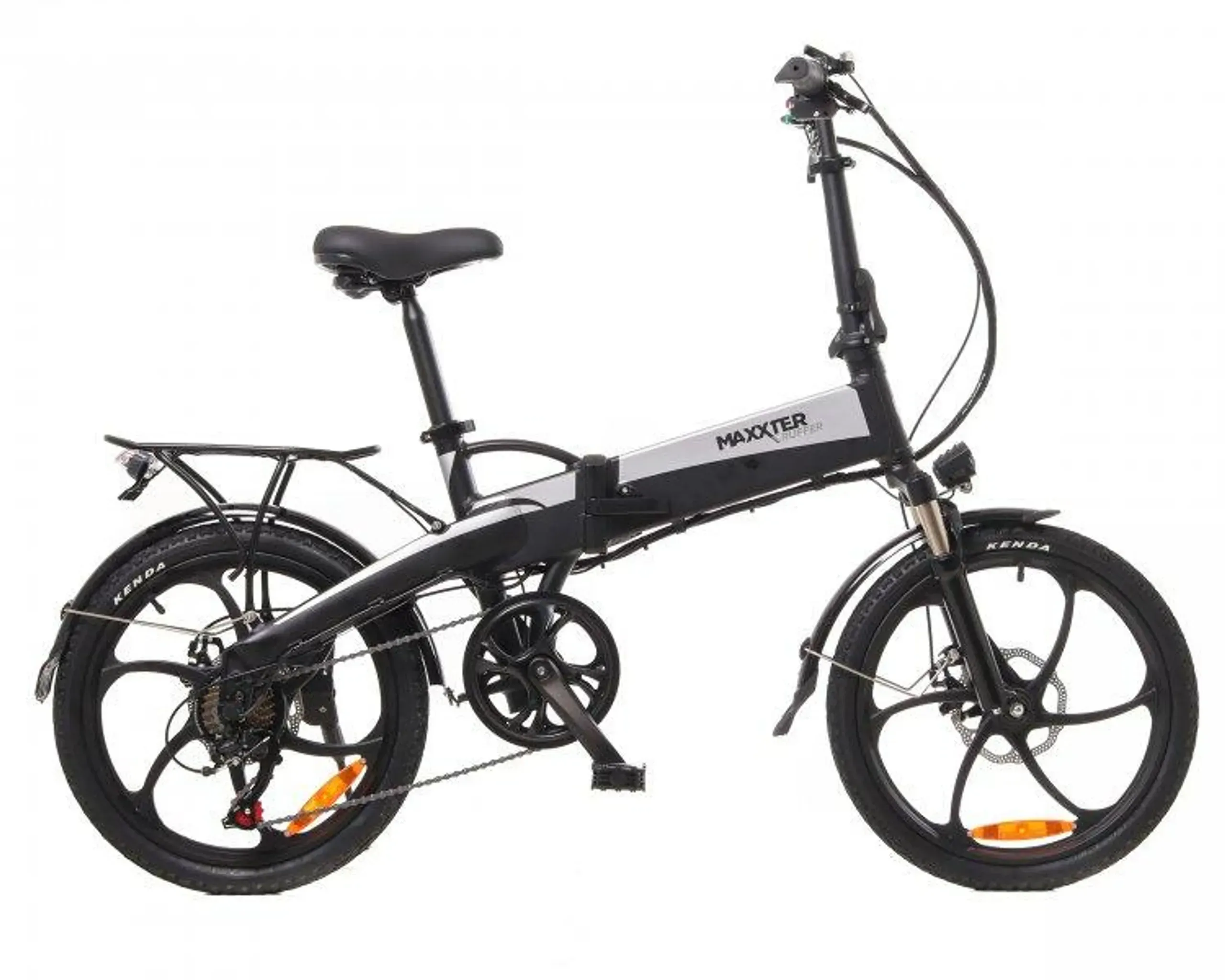 Електровелосипед Maxxter RUFFER (black-silver) — купити з доставкою по Україні