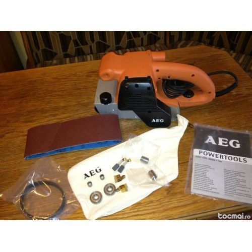Шліфмашина стрічкова AEG BBSE 1100 4935413530 фото