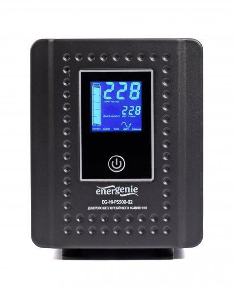 Джерело безперебійного живлення (інвертор) EnerGenie EG-HI-PS500-02 500VA 1912654924 фото