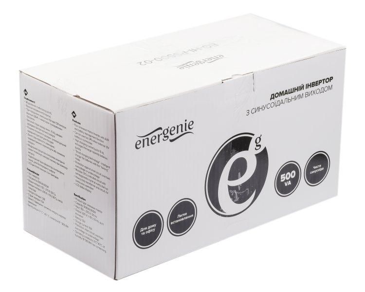 Джерело безперебійного живлення (інвертор) EnerGenie EG-HI-PS500-02 500VA 1912654924 фото