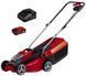 Газонокосилка аккумуляторная Einhell GE-CM 18/30 Li (1x3,0Ah) 3413155 фото 2