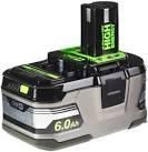 Аккумулятор ONE+ Li-Ion 6 Ач 18 В RYOBI RB18L60 5133002866 фото