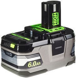 Аккумулятор ONE+ Li-Ion 6 Ач 18 В RYOBI RB18L60 5133002866 фото