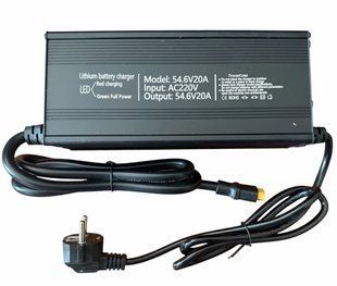 Зарядний пристрій для літієвих АКБ Instrade 48V 20A XT-60 (54,6V) Li-ion (У металевому корпусі) CHAR-12972 фото