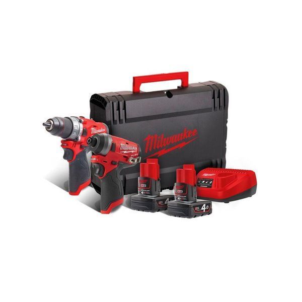 Набор из двух инструментов бесщеточных M12 FPP2A-602X MILWAUKEE 4933459810 фото