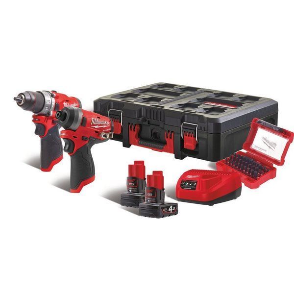 Набор из двух инструментов бесщеточных M12 FPP2A-602X MILWAUKEE 4933459810 фото