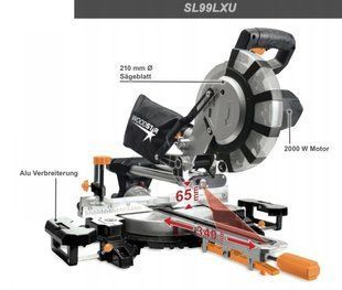 Пила торцева Scheppach (Woodstar) SL99LXU 39012399933 фото