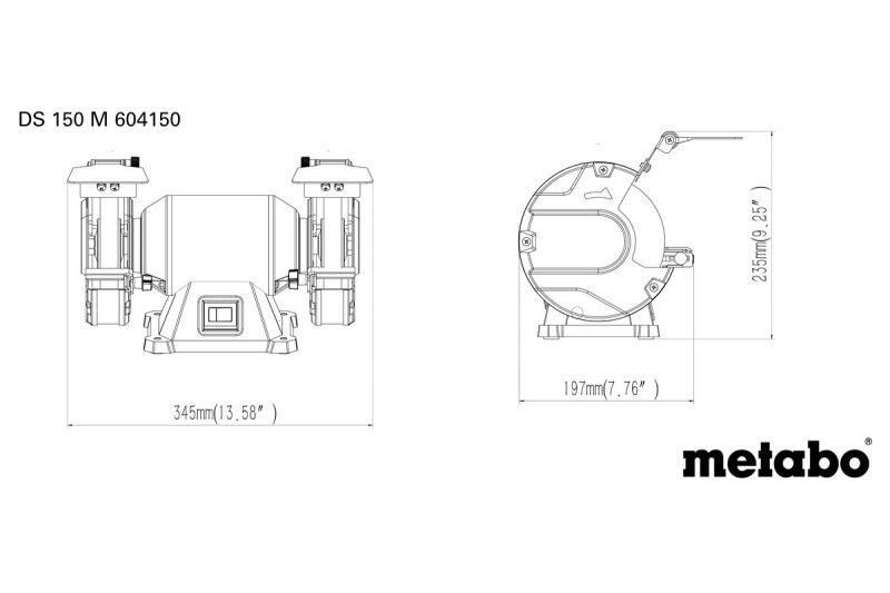 Точило Metabo DS 150 M 604150000 фото