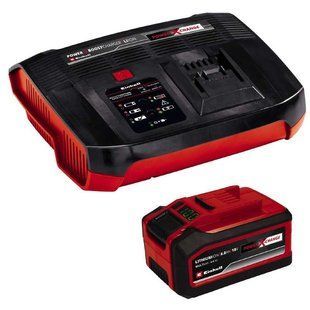 Акумулятор і зарядний Einhell PXC-Starter-Kit 18 V 4-6 Ah & 6A Boostcharger 4512143 фото