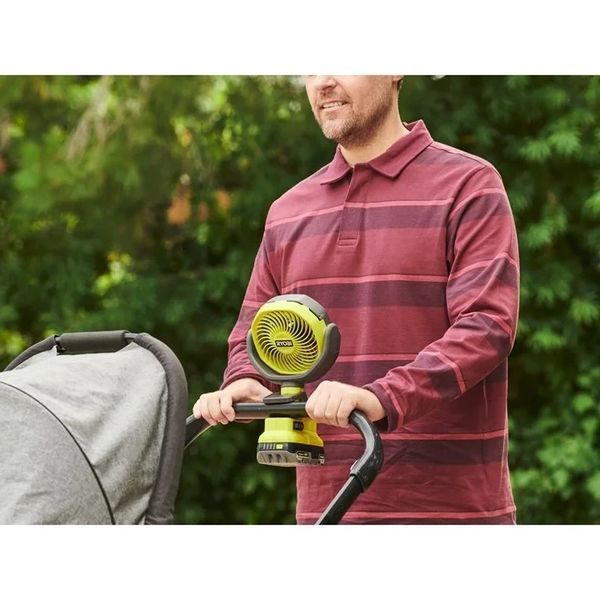 Аккумуляторный вентилятор Ryobi RCF18-0 5133005400 фото