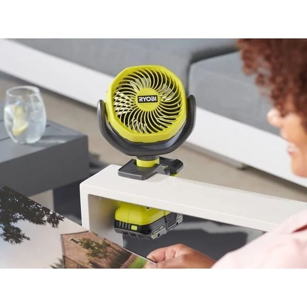 Аккумуляторный вентилятор Ryobi RCF18-0 5133005400 фото