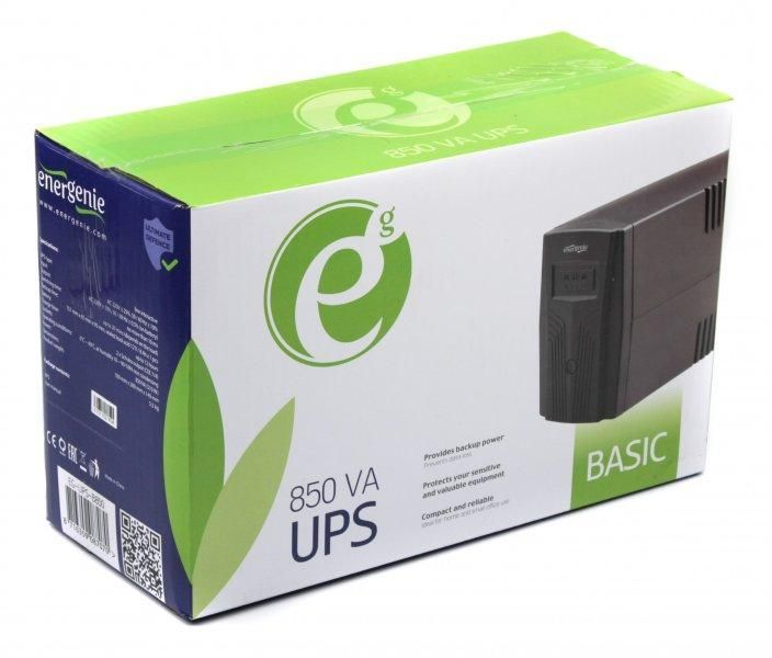 Джерело безперебійного живлення EnerGenie EG-UPS-B850 850 VA Basic Series 1708545804 фото