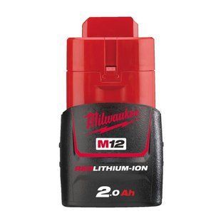 Акумулятор MILWAUKEE M12 B2 2 А&middot;год 4932430064 фото