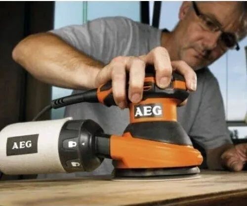 Ексцентрикова шліфувальна машина AEG ЕХ150ЕЅ KIT1 4935448065 фото
