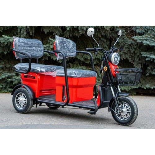 Трехколесный электрический скутер VEGA HELP 650 (Red) 090111598 фото