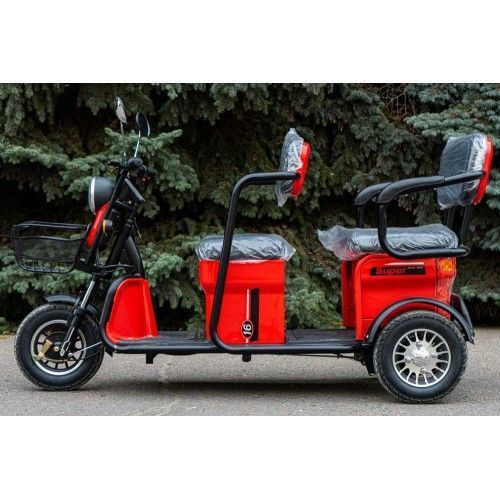 Трехколесный электрический скутер VEGA HELP 650 (Red) 090111598 фото