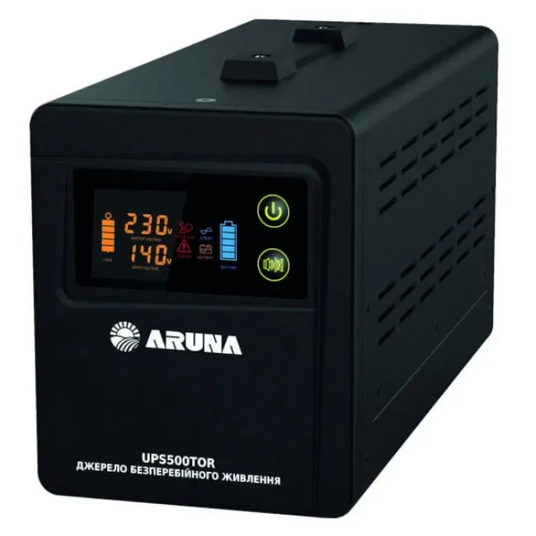 Купити Джерело безперебійного живлення ARUNA UPS 500 TOR UPS500TOR