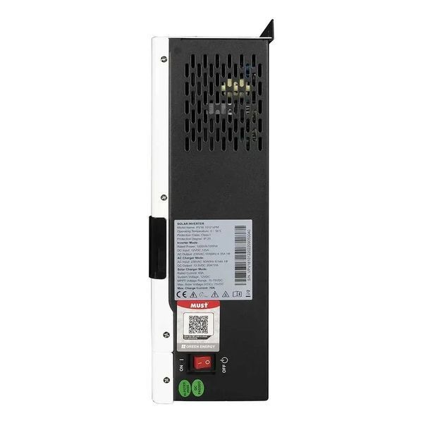 Гібридний інвертор Must PV18-1012VPM, 12 В, 1000 Вт (безперебійник, UPS, ДБЖ) 2437648358 фото