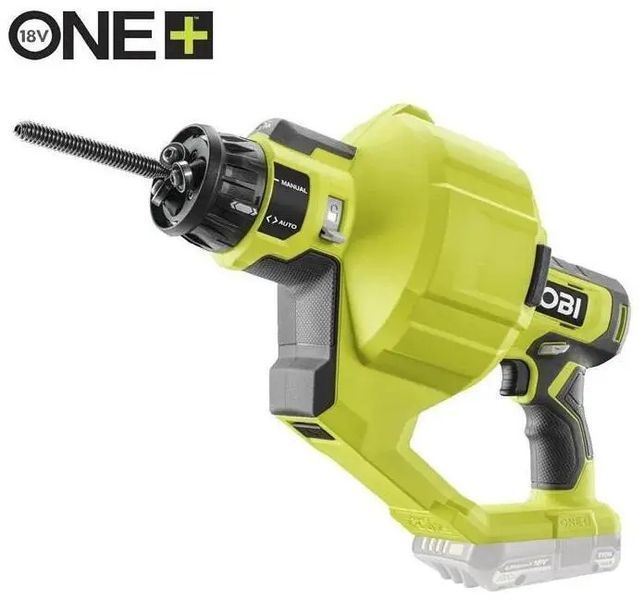 Акумуляторна машина для прочищення труб Ryobi ONE+ RDA18-0  (БЕЗ АКБ ТА ЗП) 5133006416 фото
