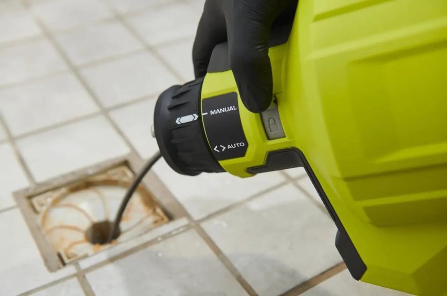 Акумуляторна машина для прочищення труб Ryobi ONE+ RDA18-0  (БЕЗ АКБ ТА ЗП) 5133006416 фото