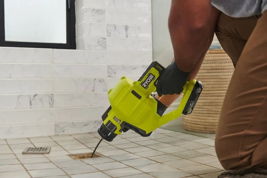 Акумуляторна машина для прочищення труб Ryobi ONE+ RDA18-0  (БЕЗ АКБ ТА ЗП) 5133006416 фото