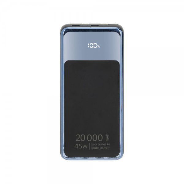 Повербанк RIVACASE RIVAPOWER VA1075 20000 mA, QC/PD 45W, c LCD 1607854 фото