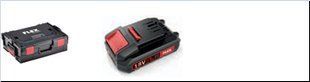 Валіза L-BOXX та літій-іонний акумулятор 18,0 В FLEX TKL 136 and AP18.0/2,5 414085+417890 фото