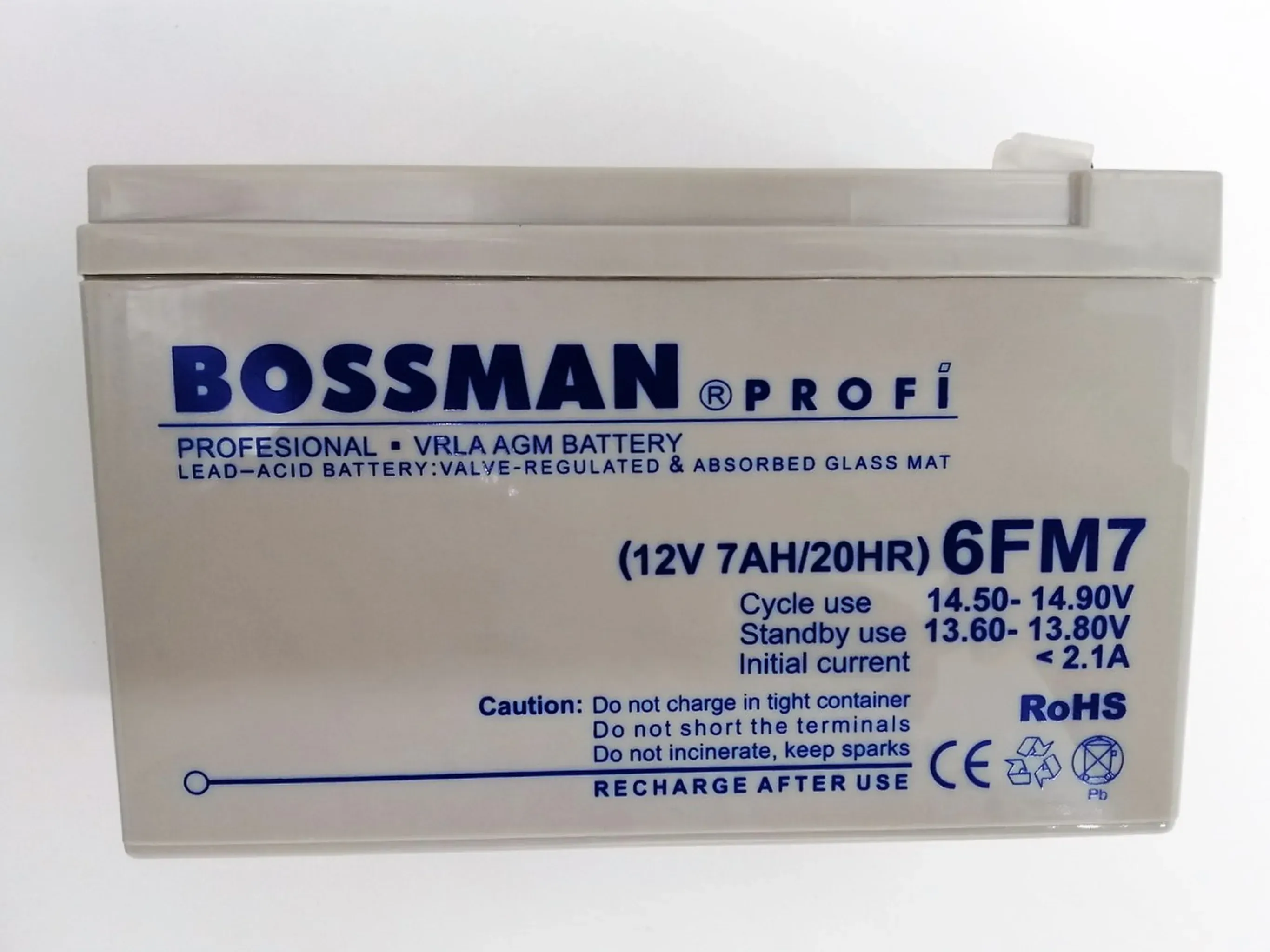 Акумулятор Bossman-profi 6FM7 — купити з доставкою по Україні