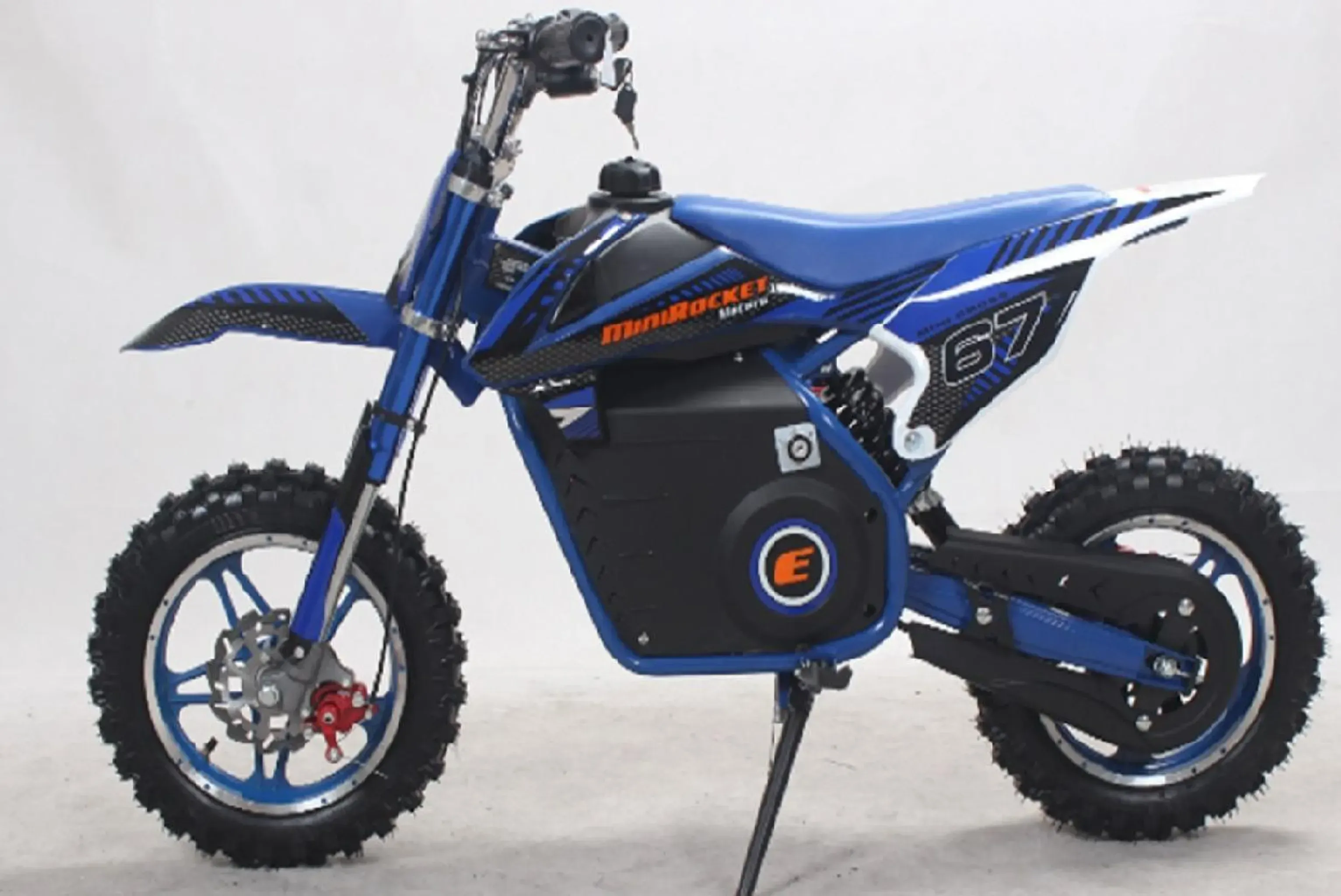 Пітбайк акумуляторний FORTE PB800E (синій, зелений, червоний) — купити з доставкою по Україні