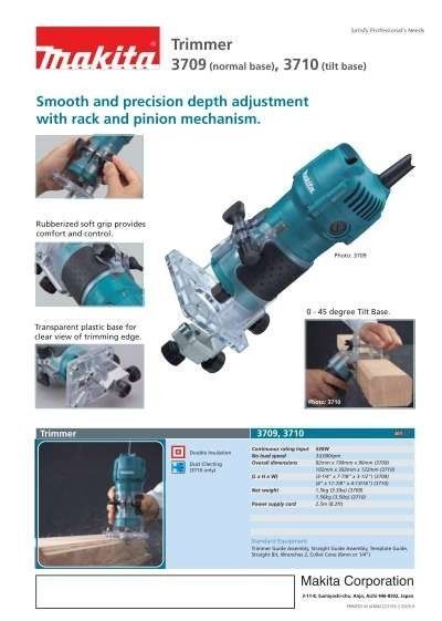 Фрезер MAKITA 3700 M3700 фото