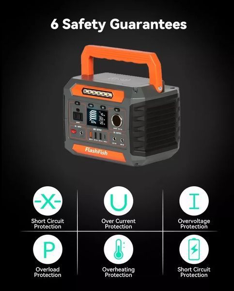 Зарядная станция FlashFish P66, 260W/288W*h 1762648790 фото