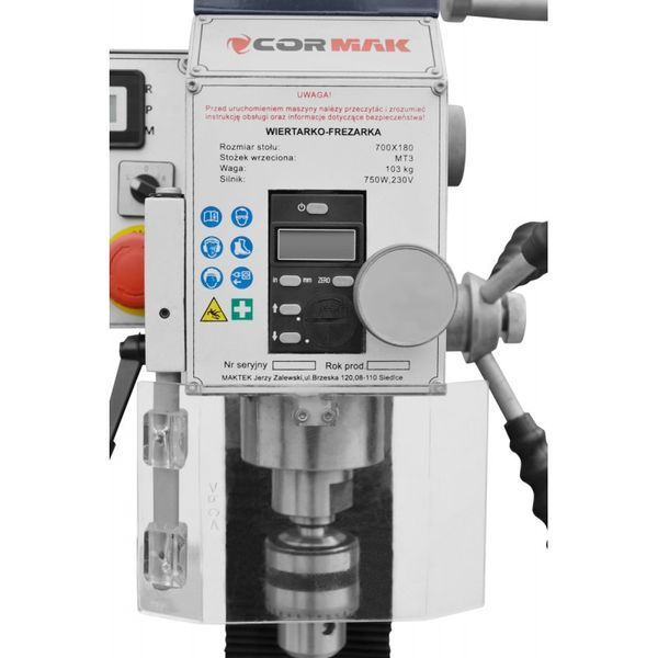 Фрезерный станок CORMAK HK-25L Vario HK-25L Vario фото