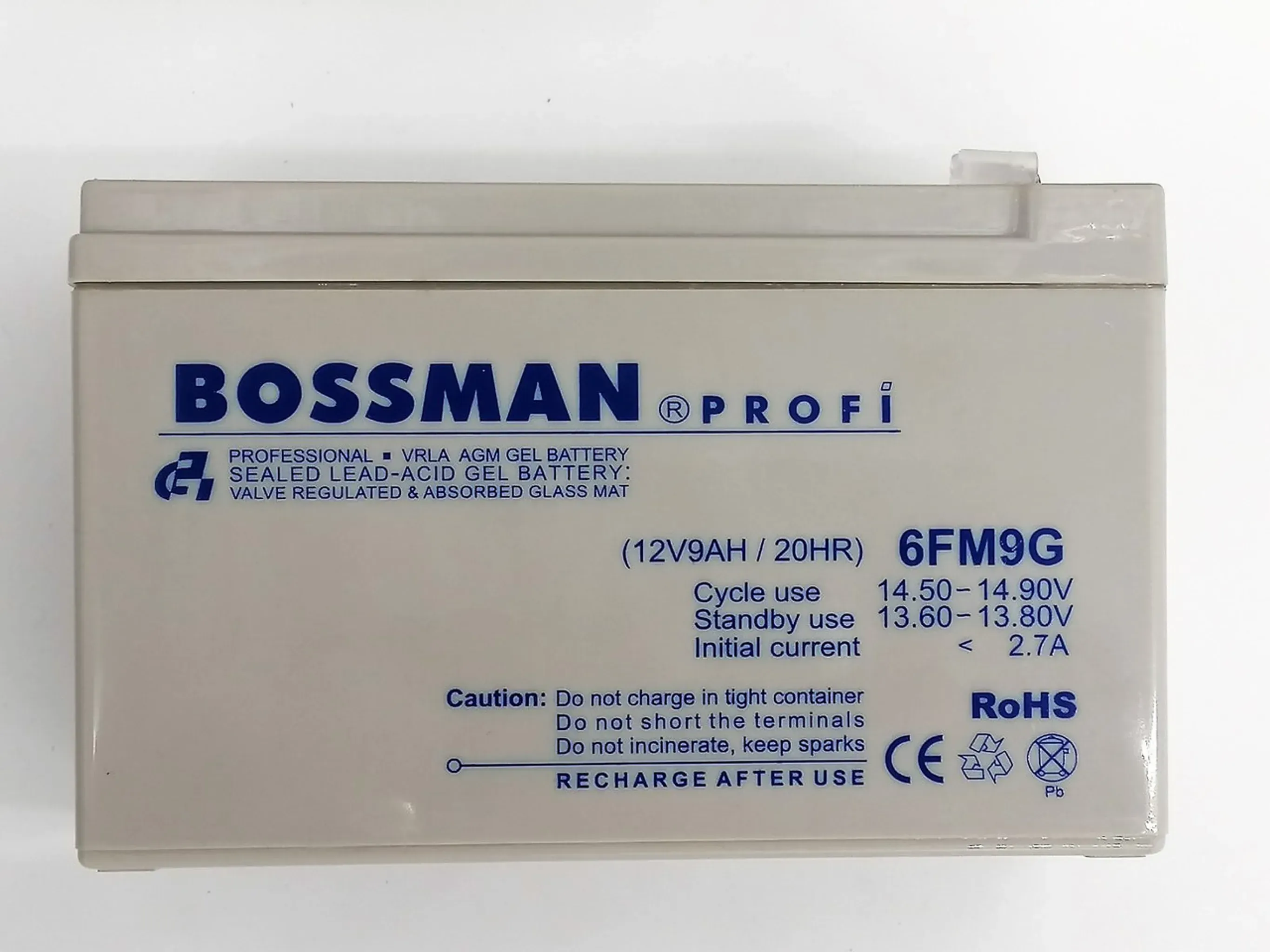 Акумулятор Bossman-profi 6FM9G — купити з доставкою по Україні