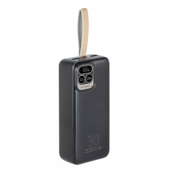 Повербанк RIVACASE RIVAPOWER VA2585 30000 mA, PD+QC 20W, с LCD 1607162 фото