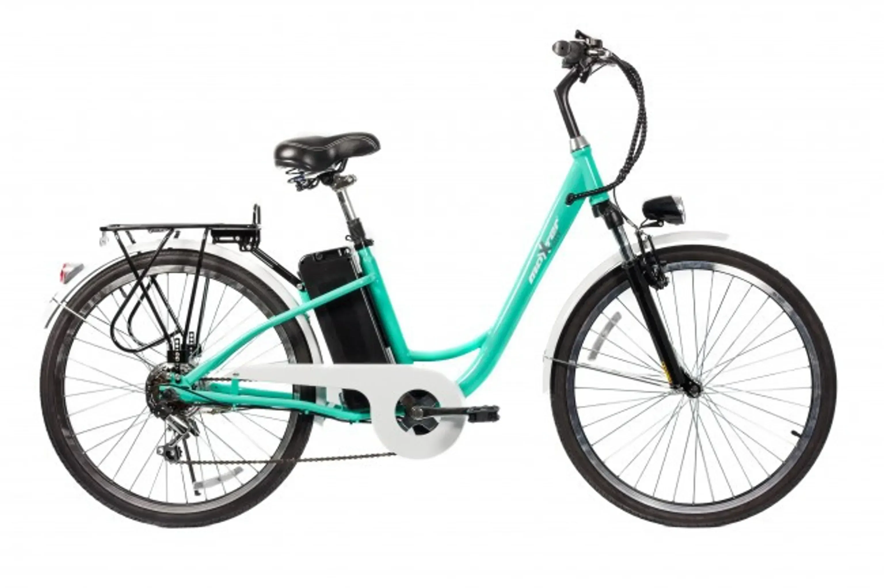 Электровелосипед Maxxter CITY/LightBlue — купить с доставкой по Украине
