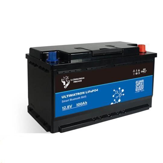 Акумулятор Ultimatron LiFePO4 12.8V 100Ah Smart BMS ULS-12-100 фото
