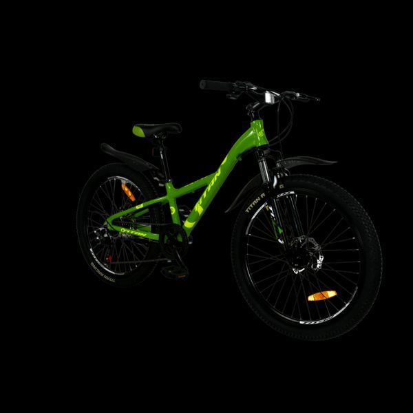 Велосипед TITAN CALYPSO 24"11" Зелено-жовтий 24TJA-004696 фото