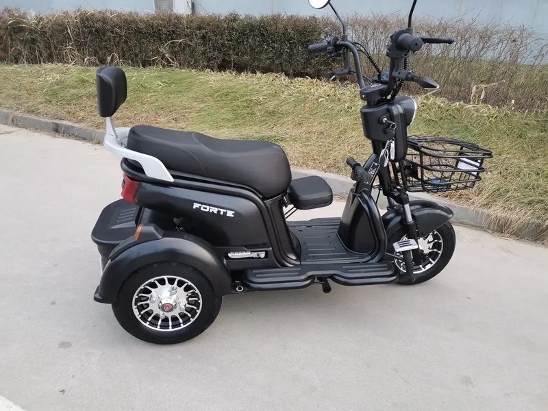 Триколісний електроскутер FORTE S1 (білий) 090113566 фото