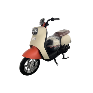 Электроскутер E-Titan Mini 10" Кремовый-Оранжевый E-Titan F-1 10 Mini  фото