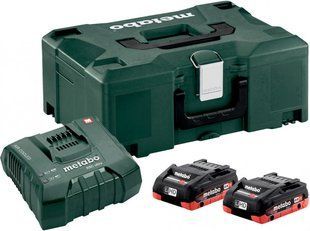 Базовый комплект Metabo 2 x LiHD 4.0 Ah ASC Ultra + ML 685130000 фото