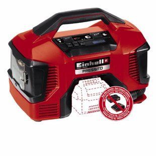Компресор автомобільний гібридний Einhell Pressito 4020460 фото