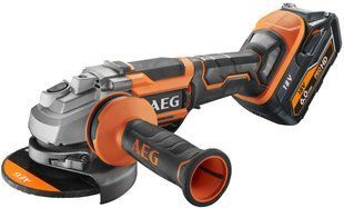 Аккумуляторная угловая шлифмашина AEG BEWS18-125BLPX-602C 4935464422 фото