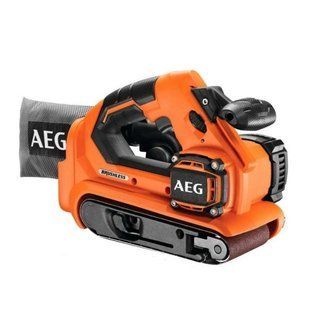 Аккумуляторная ленточная шлифмашина AEG BHBS18-75BL-0 4935459582 фото