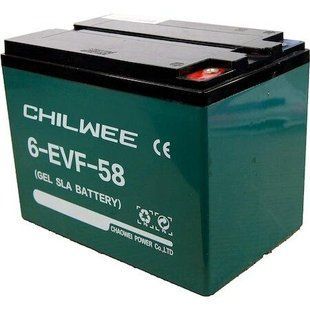 Тяговий акумулятор CHILWEE 6-EVF-58.2 1741751353 фото