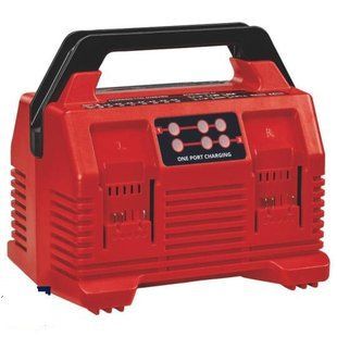 Зарядний пристрій для чотирьох акумуляторів Einhell 2x2 Power X-Quattrocharger 4А 4512102 фото