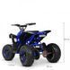 Електроквадроцикл PROFI HB-EATV1000Q-4ST V2 (Синій) 090109825 фото 3