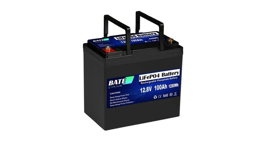Литий-ферумный аккумулятор Bate LiFePO4 12.8 V / 100 AH 2282299025 фото
